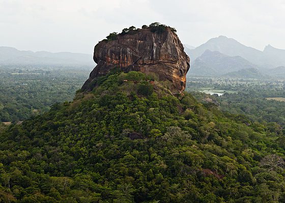 Sigiriya north face