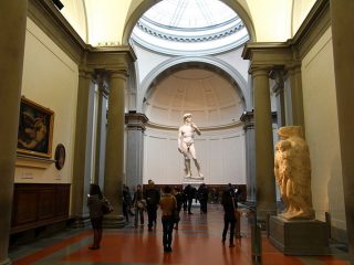 The academia gallery in florence, David