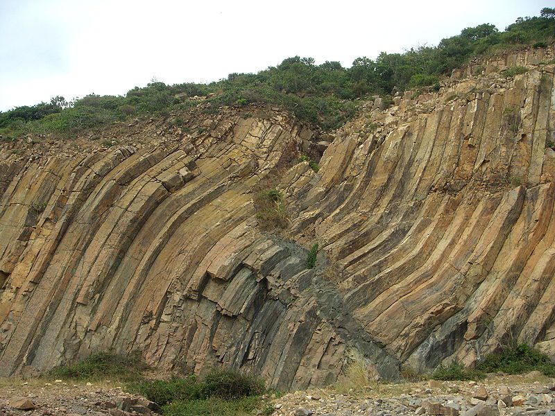 Volcanic Columns Hong Kong High Island Reservoir