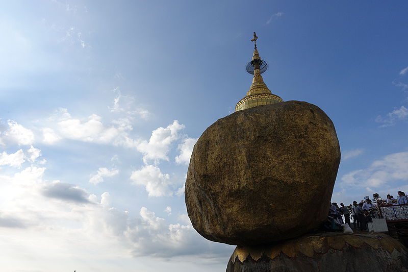 golden rock pagoda