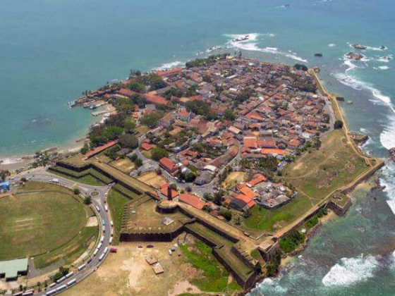 Galle Fort from Air