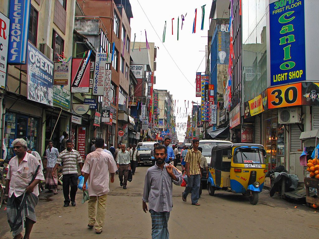 Street Market around Fort, Sri Lanka
