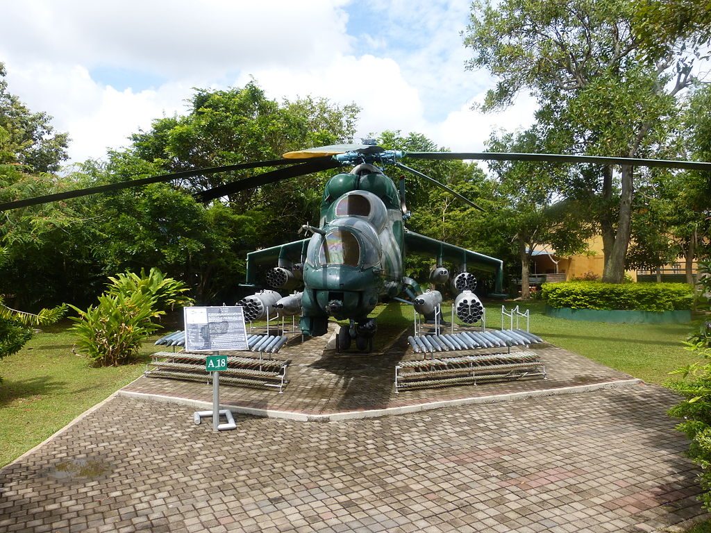 Mil-24 at the Sri Lankan Air Force Museum