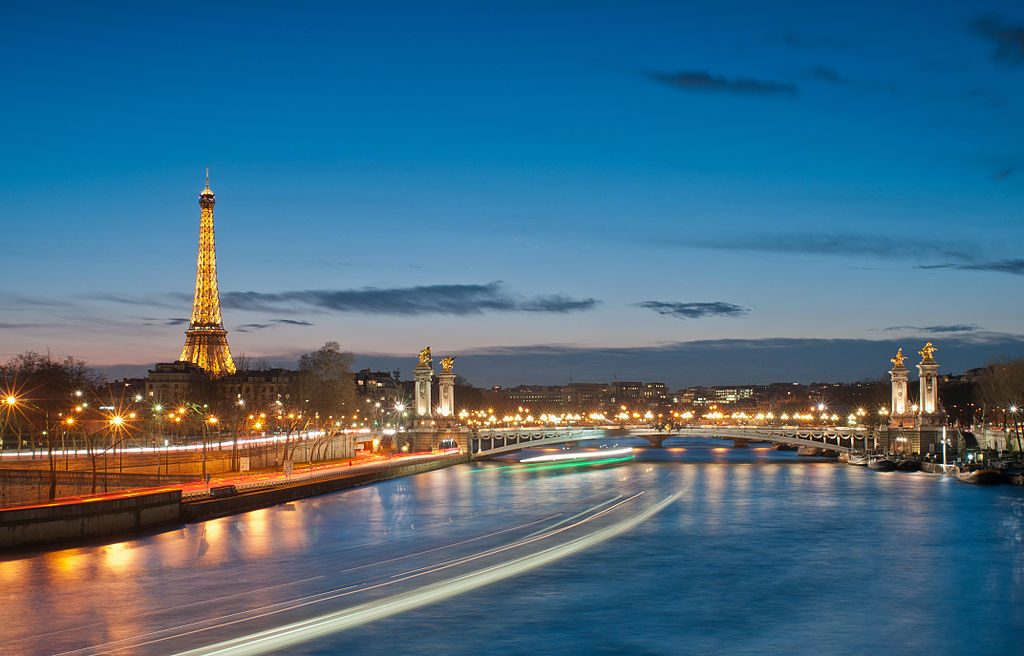Eiffel Tower and Pont Alexandre III | Image Credit - Getfunky Paris , CC By SA 2.0 via Wikipedia Commons