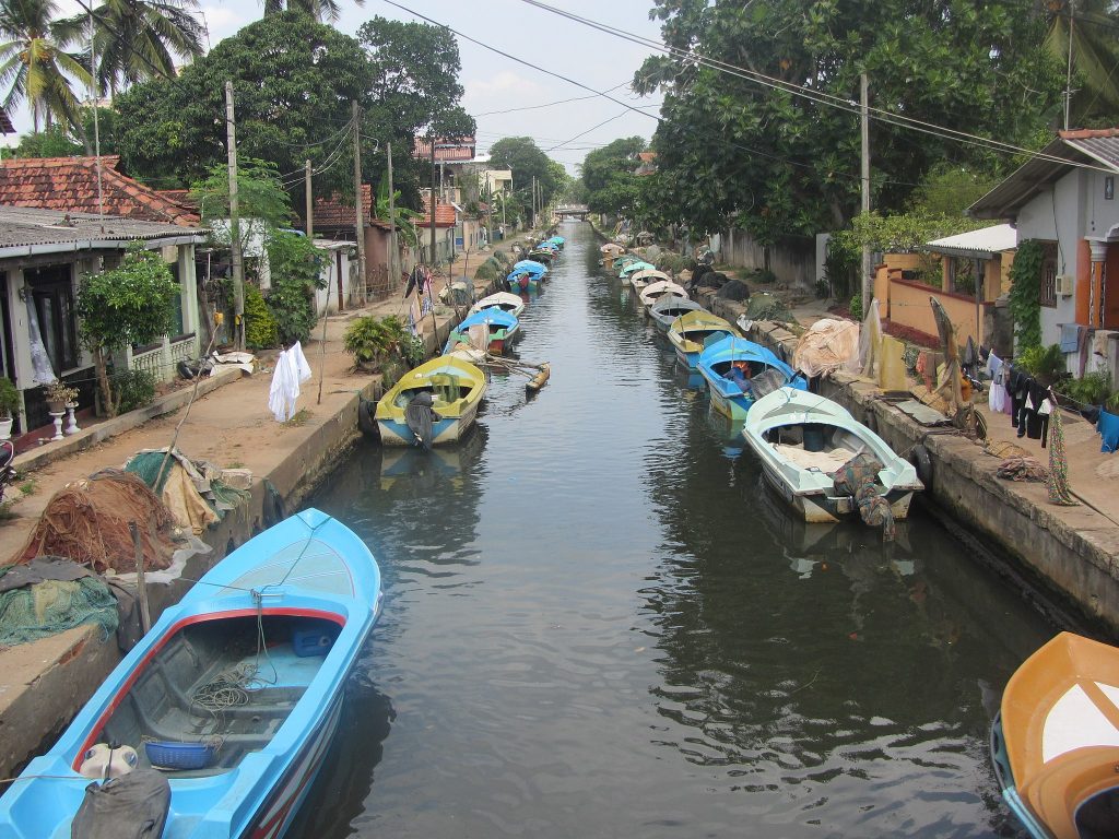 Sri Lanka Negombo Dutch Canal