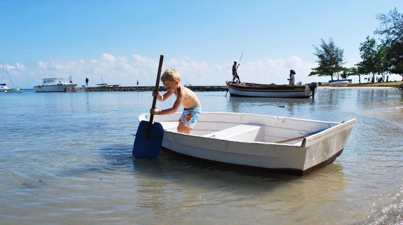 Travelling with kids to Mauritius