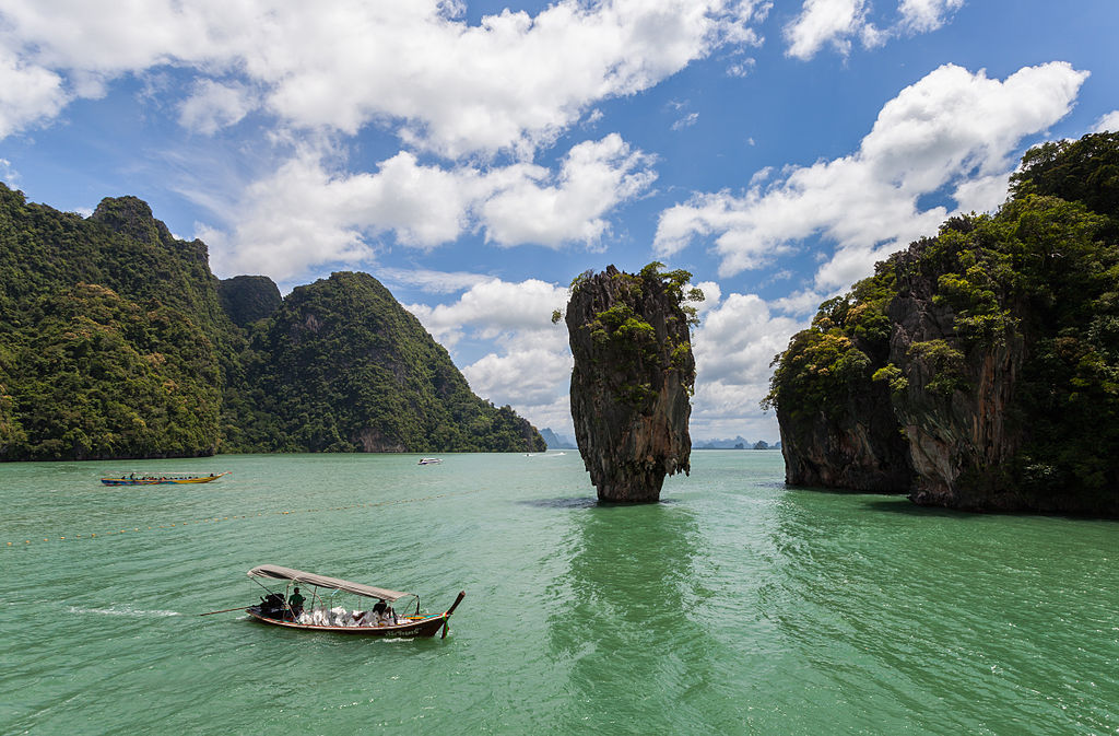 Phang Nga Bay | Image Credit - Diego Delso, CC BY-SA 3.0 via Wikipedia Commons