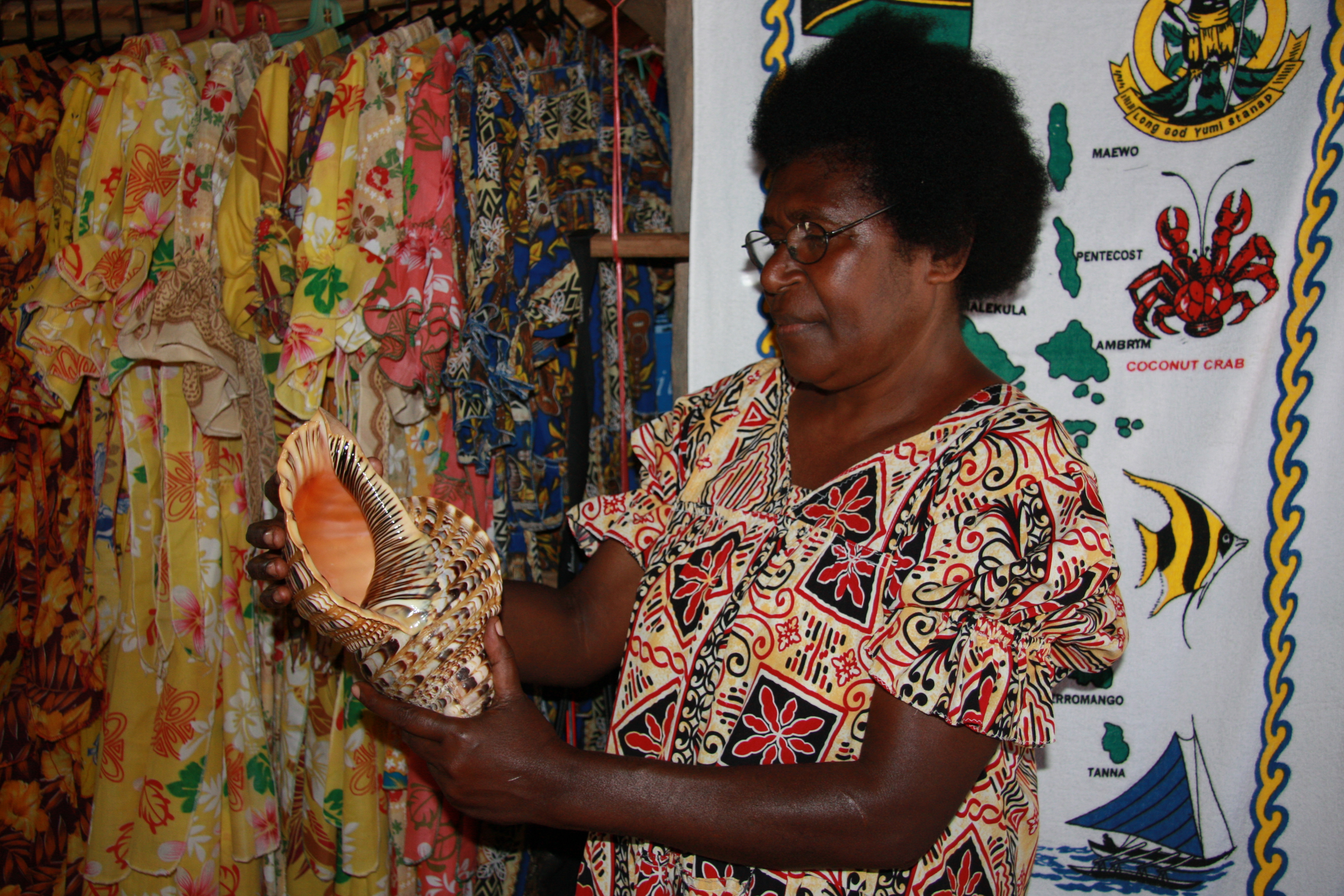 Handicraft market, Port Vila, Vanuatu