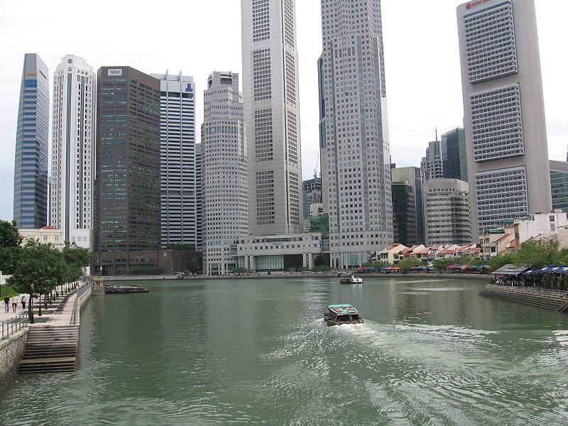 Singapore River, Singapore''' Taken by User:Sengkang of ENglish.Wikipedia