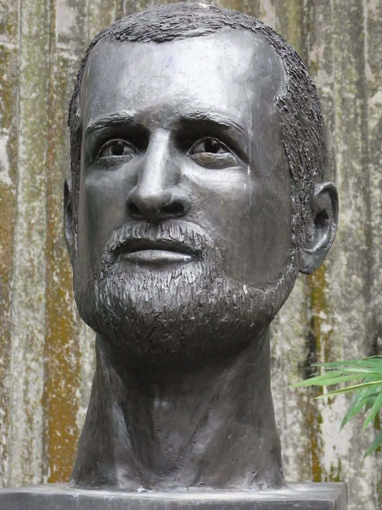 Alexandre Yersin Museum | Image Credit: KwanShanYuet, HK Sheung Wan Dr Alexandre Emile Jean Yersin 香港醫學博物館 Hong Kong Museum of Medical Sciences outdoor bust Oct-2010, CC BY-SA 3.0