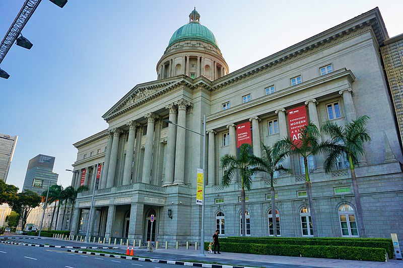 National Gallery Singapore | Image Credit - GordonMakryllos, CC BY-SA 4.0 via Wikipedia Commons