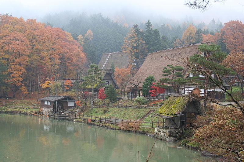 Hida Takayama folk village | Image Credit - Eckhard Pecher, CC BY 2.5 Via Wikimedia Commons