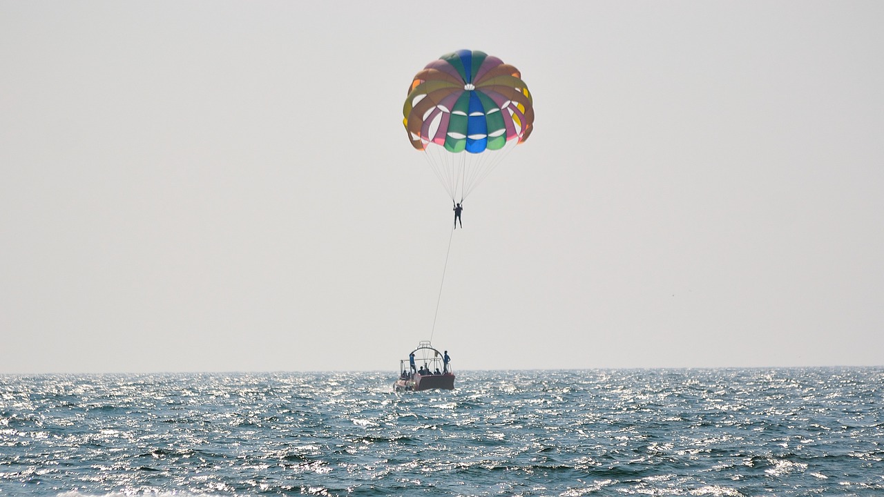 Goa Parasailing Watersports Summer Beach Holidays