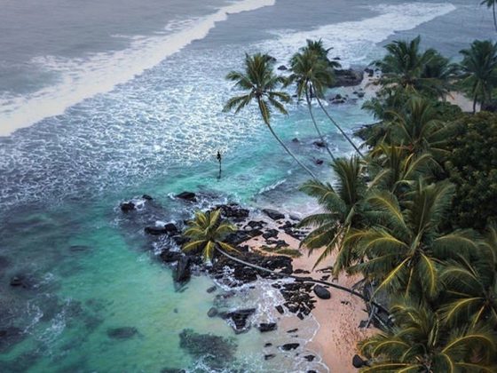 Hikkaduwa Beach