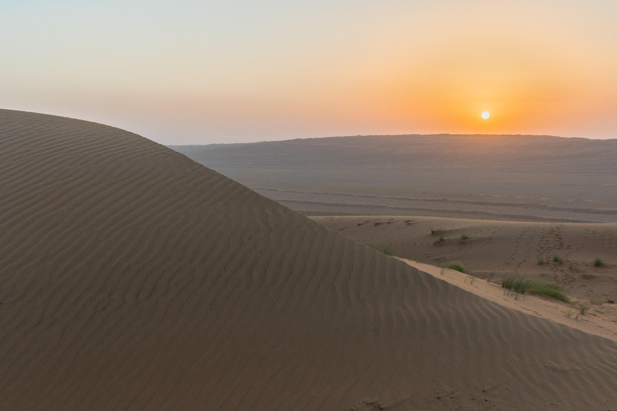 Wahiba Sands Desert Sunset