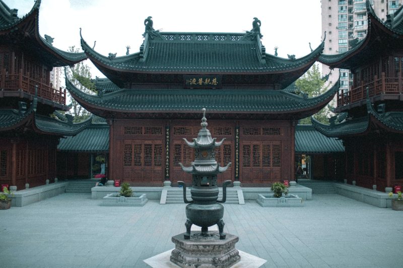 Jade Buddha Temple, Anyuan Road, District de Jing'an, China