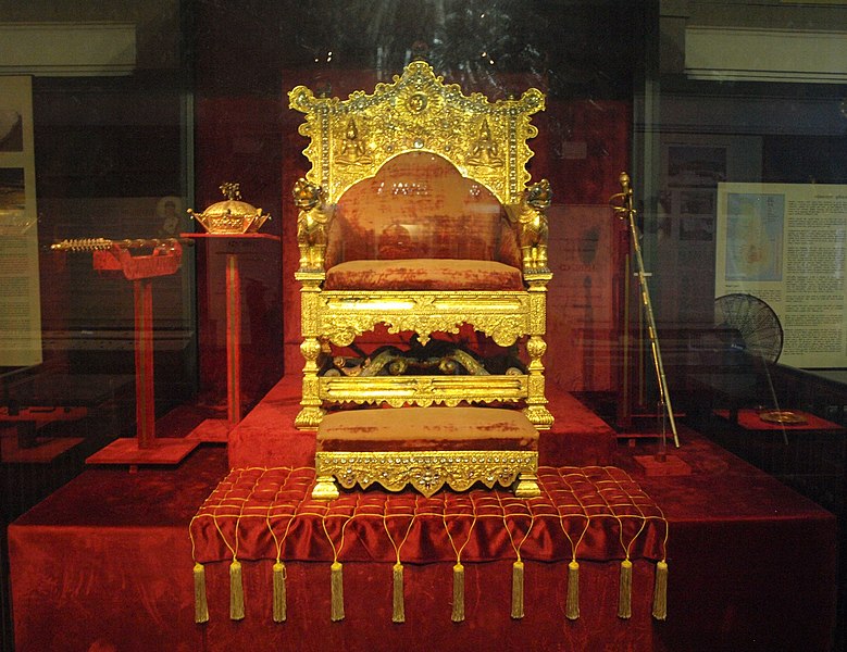 The Throne of Kandyan Kings